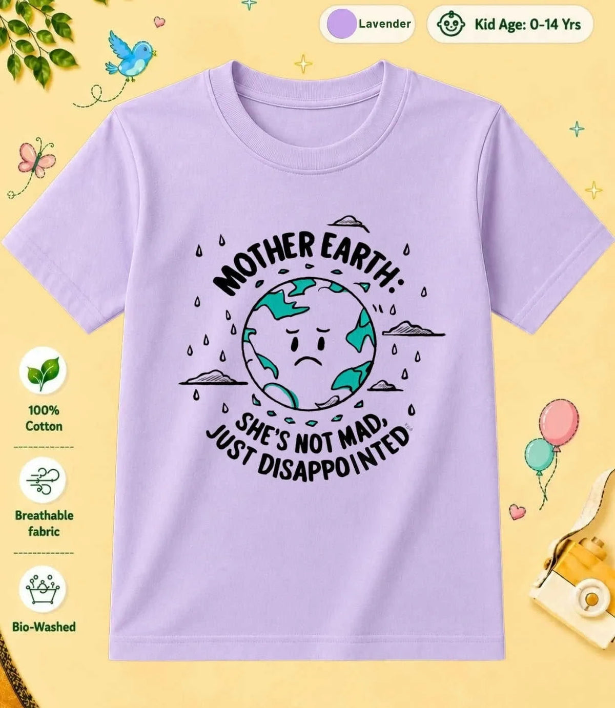 Eco Kid Cotton Tee Swiftsoul