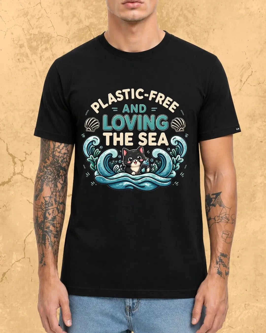 Eco Whisker Cotton Tshirt Swiftsoul