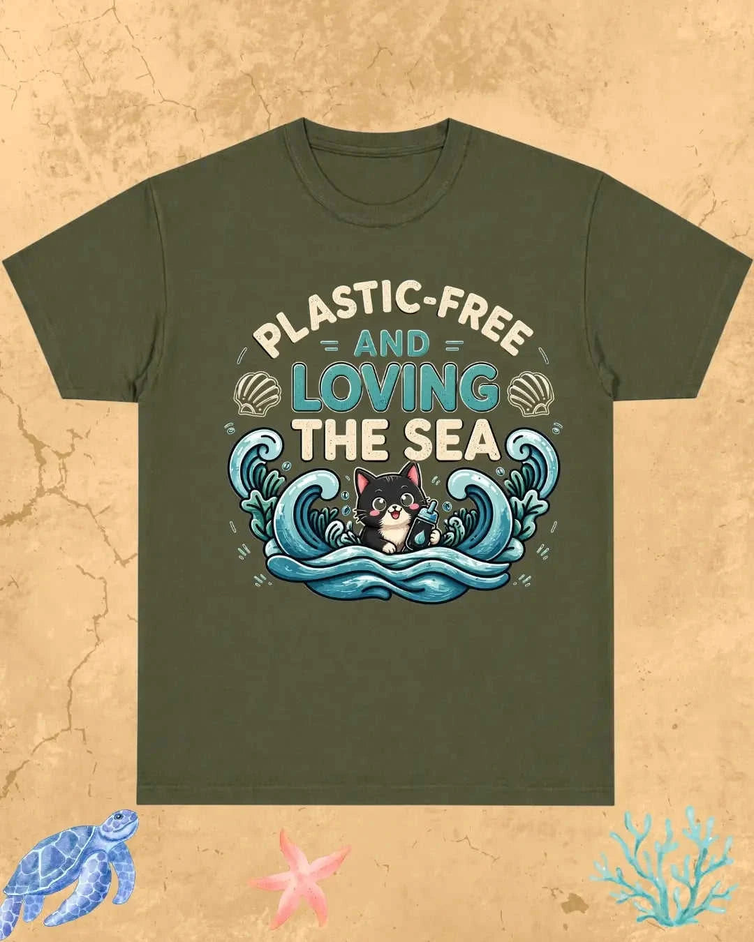 Eco Whisker Cotton Tshirt Swiftsoul