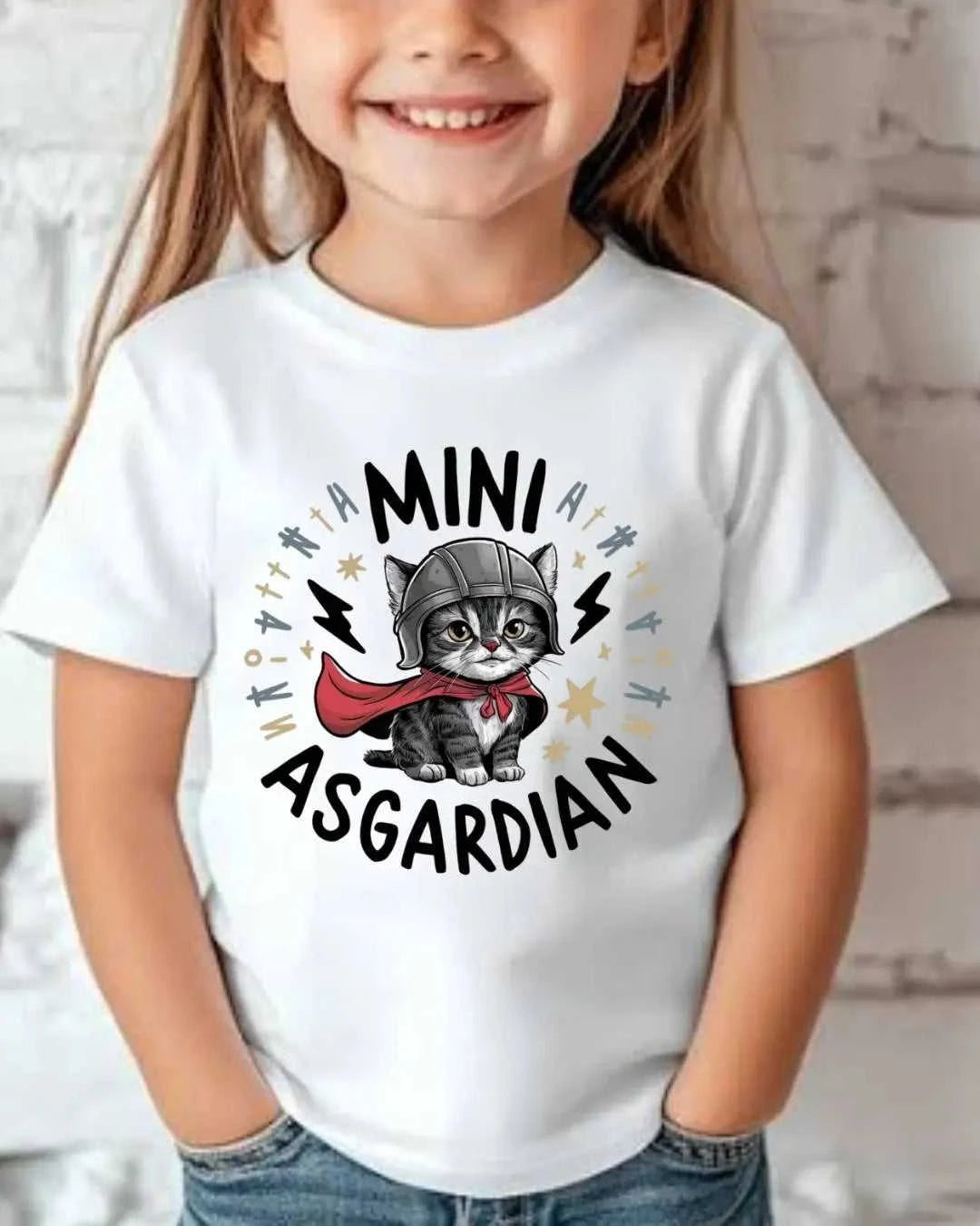 Energetic Kid Cotton Tee Swiftsoul 