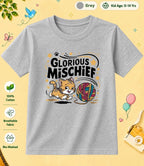 Energetic Kid Cotton Tee Swiftsoul