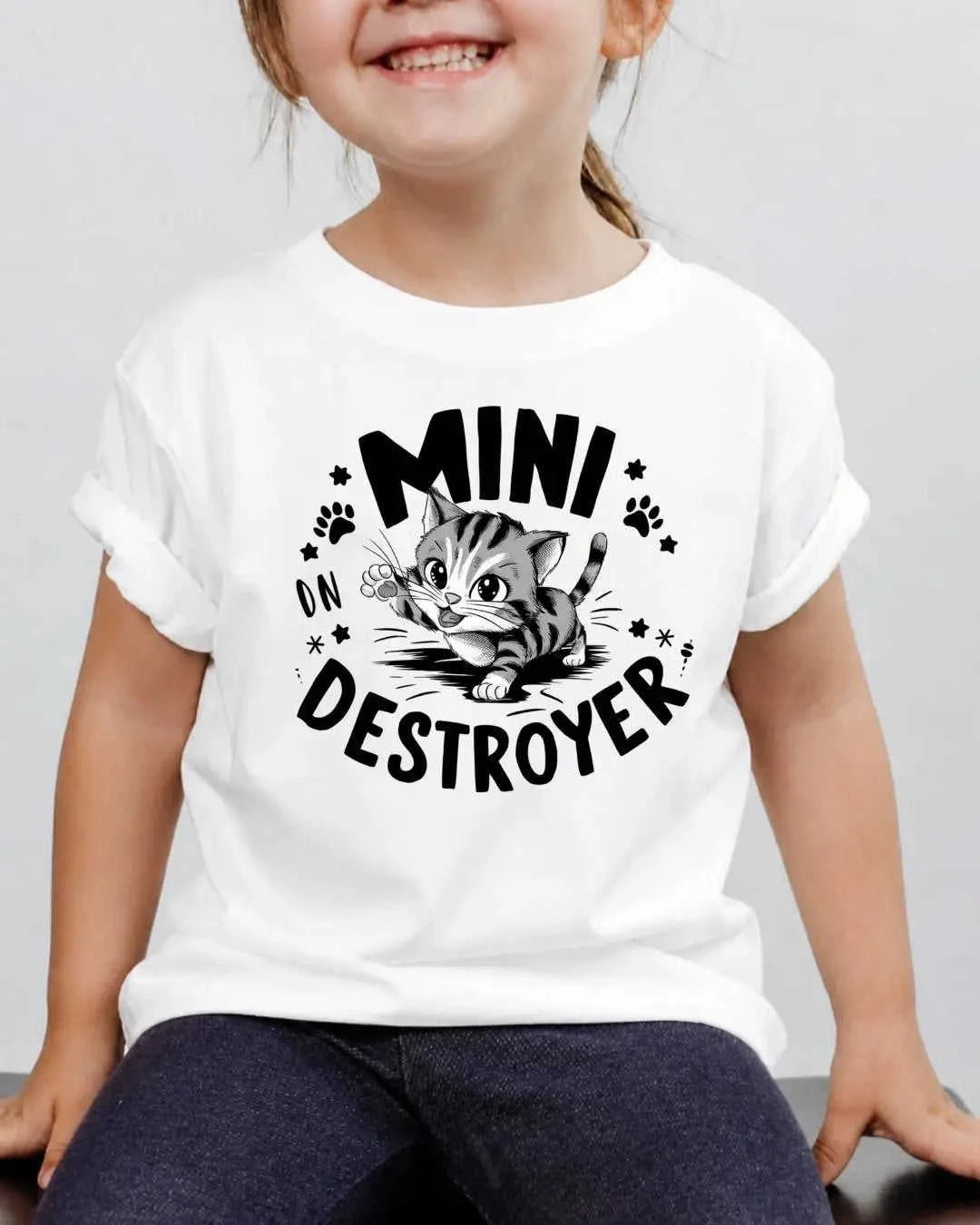 Energetic Kid Cotton Tee Swiftsoul 