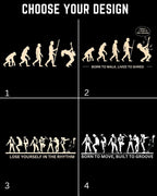 Evolution of Music T-Shirt Billien LLC 