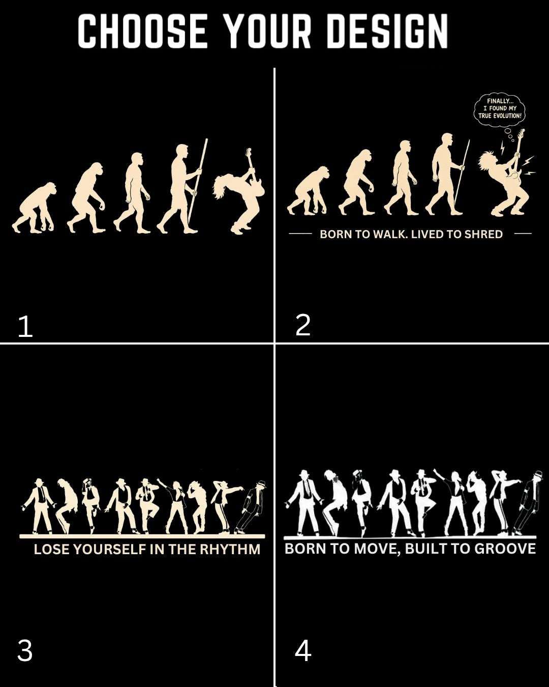 Evolution of Music T-Shirt Billien LLC 