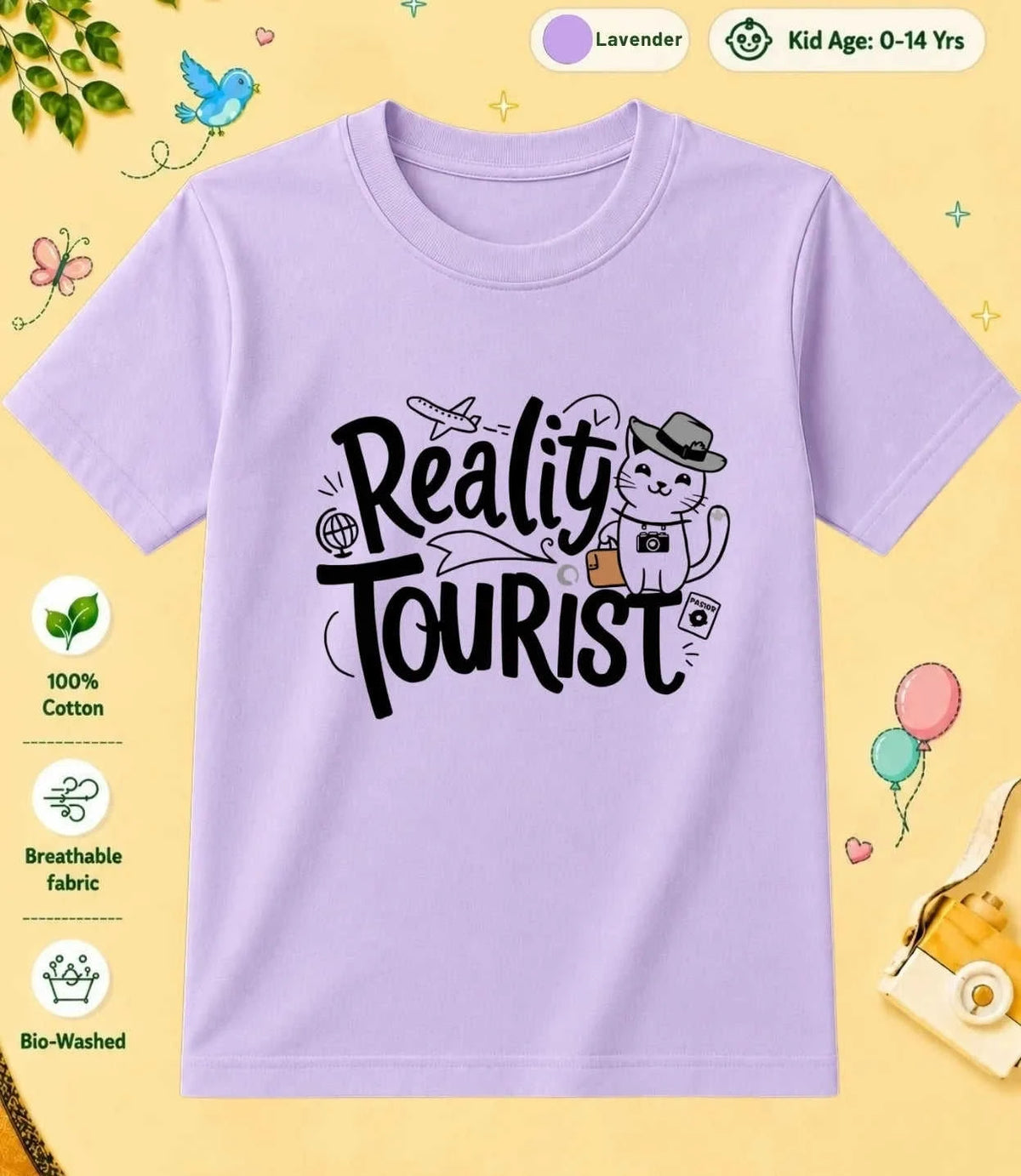 Explore Kid's Cotton Tee Swiftsoul