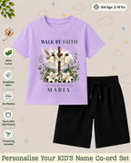 Faith & Blessings Custom Kid Co-ord Set Swiftsoul