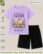 Faith & Blessings Custom Kid Co-ord Set Swiftsoul