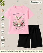 Faith & Blessings Custom Kid Co-ord Set Swiftsoul