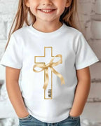Faith & Blessings Custom Kid Cotton Tee Swiftsoul