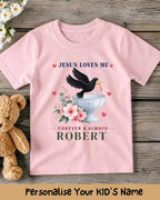 Faith & Blessings Custom Kid Cotton Tee Swiftsoul