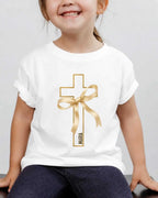Faith & Blessings Custom Kid Cotton Tee Swiftsoul