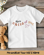 Faith & Blessings Custom Kid Cotton Tee Swiftsoul