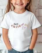 Faith & Blessings Custom Kid Cotton Tee Swiftsoul