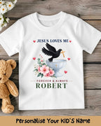 Faith & Blessings Custom Kid Cotton Tee Swiftsoul