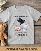 Faith & Blessings Custom Kid Cotton Tee Swiftsoul