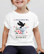 Faith & Blessings Custom Kid Cotton Tshirt Swiftsoul