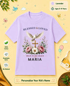 Faith & Blessings Custom Kid Cotton Tshirt Swiftsoul