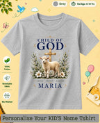 Faith & Blessings Custom Kid Cotton Tshirt Swiftsoul