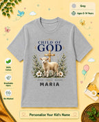 Faith & Blessings Custom Kid Cotton Tshirt Swiftsoul