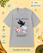 Faith & Blessings Custom Kid Cotton Tshirt Swiftsoul