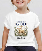 Faith & Blessings Custom Kid Cotton Tshirt Swiftsoul