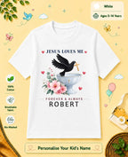 Faith & Blessings Custom Kid Cotton Tshirt Swiftsoul