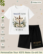 Faith & Blessings Custom Kid's Co-ord Set Swiftsoul