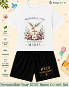 Faith & Blessings Custom Kid's Co-ord Set Swiftsoul