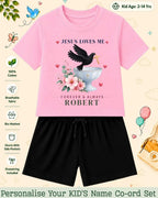 Faith & Blessings Custom Kid's Co-ord Set Swiftsoul
