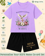 Faith & Blessings Custom Kid's Co-ord Set Swiftsoul