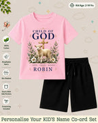 Faith & Blessings Custom Kid's Co-ord Set Swiftsoul