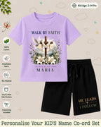 Faith & Blessings Custom Kid's Co-ord Set Swiftsoul
