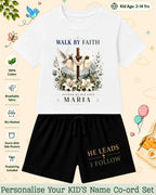 Faith & Blessings Custom Kid's Co-ord Set Swiftsoul