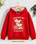 Faith & Blessings Kid Custom Cotton Hoodie Swiftsoul