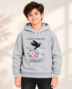 Faith & Blessings Kid Custom Cotton Hoodie Swiftsoul