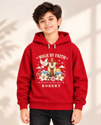 Faith & Blessings Kid Custom Cotton Hoodie Swiftsoul