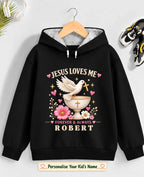 Faith & Blessings Kid Custom Cotton Hoodie Swiftsoul