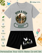 Family Bond Custom Kid Co-ord Set Swiftsoul