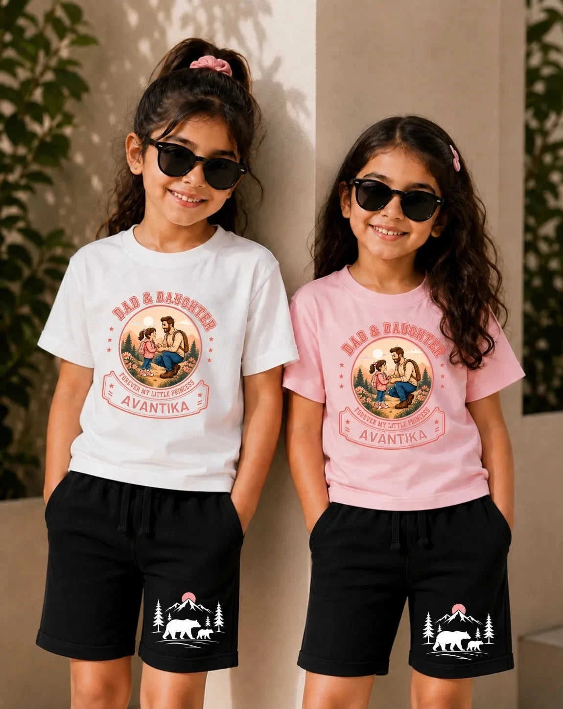 Family Bond Custom Kid Co-ord Set Swiftsoul