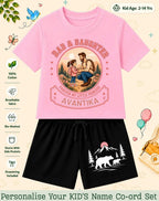 Family Bond Custom Kid Co-ord Set Swiftsoul