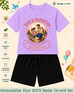 Family Bond Custom Kid Co-ord Set Swiftsoul