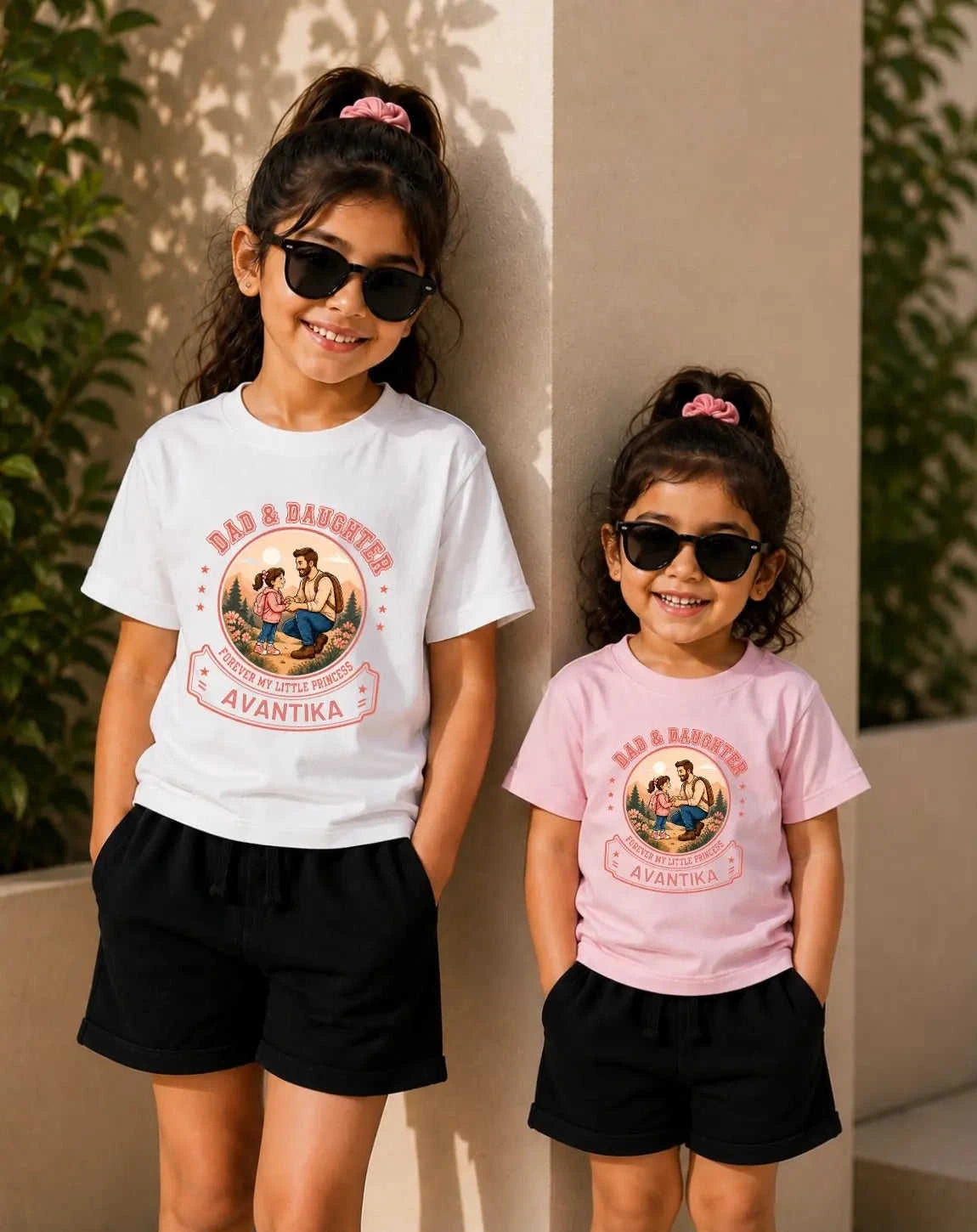 Family Bond Custom Kid Co-ord Set Swiftsoul
