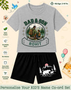 Family Bond Custom Kid Co-ord Set Swiftsoul