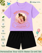Family Bond Custom Kid Co-ord Set Swiftsoul