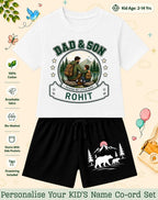 Family Bond Custom Kid Co-ord Set Swiftsoul
