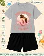Family Bond Custom Kid Co-ord Set Swiftsoul