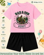 Family Bond Custom Kid Co-ord Set Swiftsoul