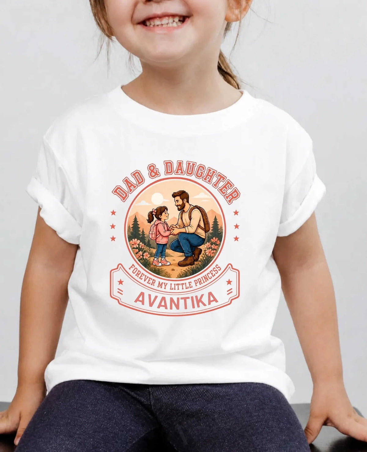 Family Bond Custom Kid Cotton Tee Swiftsoul
