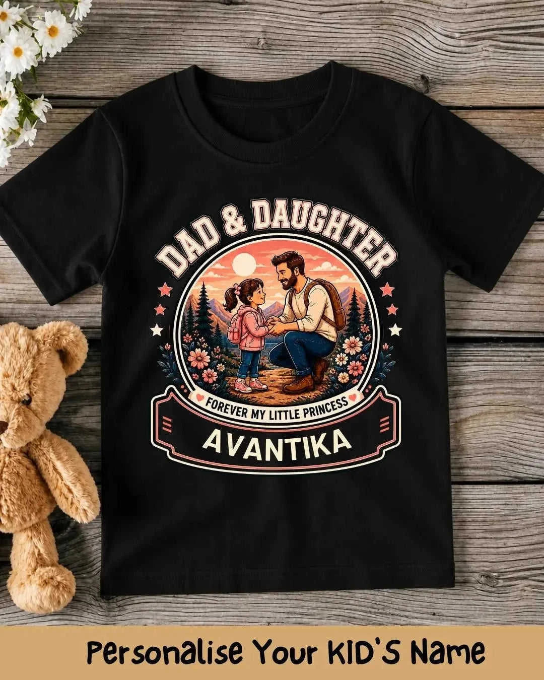 Family Bond Custom Kid's Cotton Tee Swiftsoul