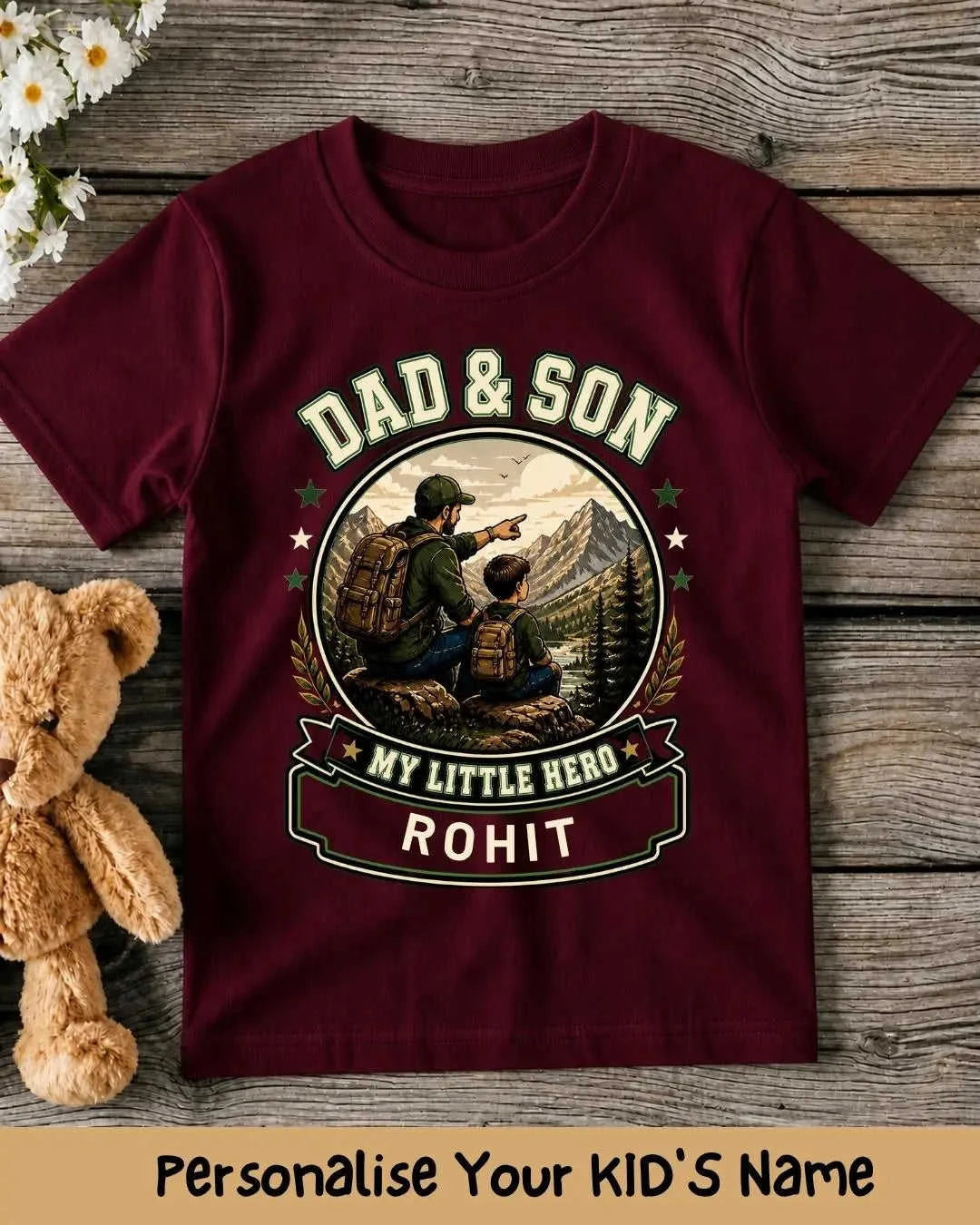 Family Bond Custom Kid's Cotton Tee Swiftsoul 